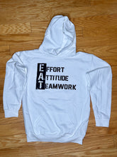 Load image into Gallery viewer, &quot;Let&#39;s EAT&quot; White Hoodie