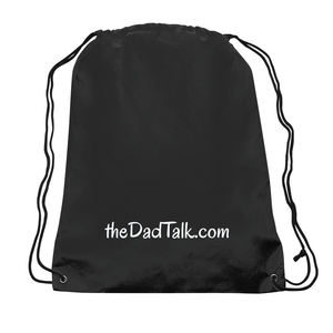 DAD Talk Drawstring Backpack