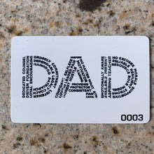 Load image into Gallery viewer, The Official DAD Card